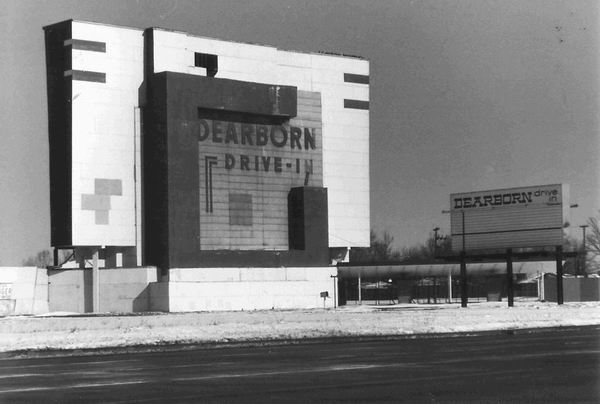 Dearborn Drive-In Theatre - From Brad Nietubicz (newer photo)